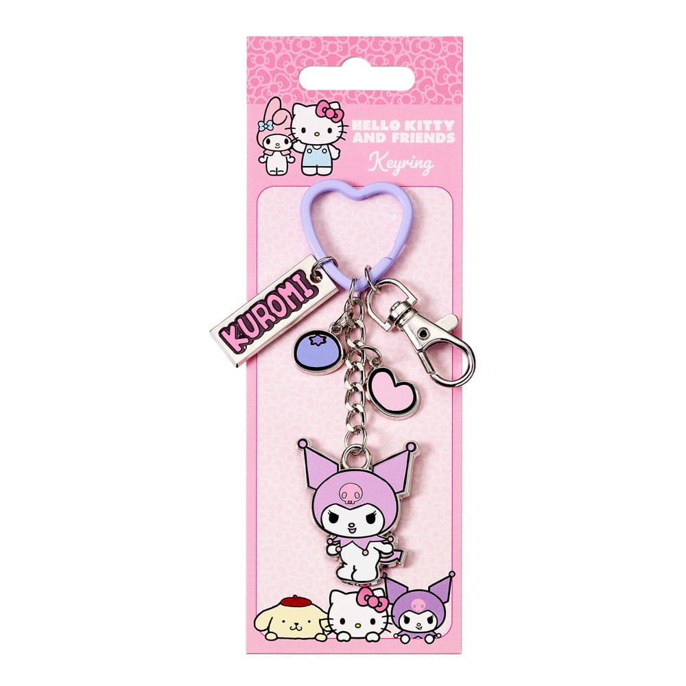 Hello Kitty Schlüsselanhänger mit Kuromi Anhänger 15 cm Image 2