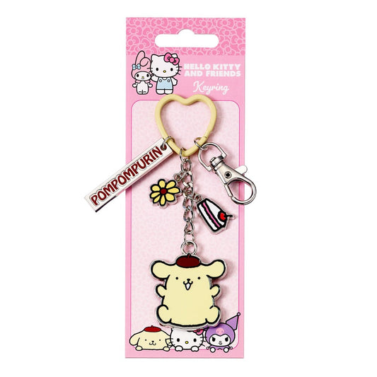 Hello Kitty Schlüsselanhänger mit Pompompurin Anhänger 15 cm Image 2