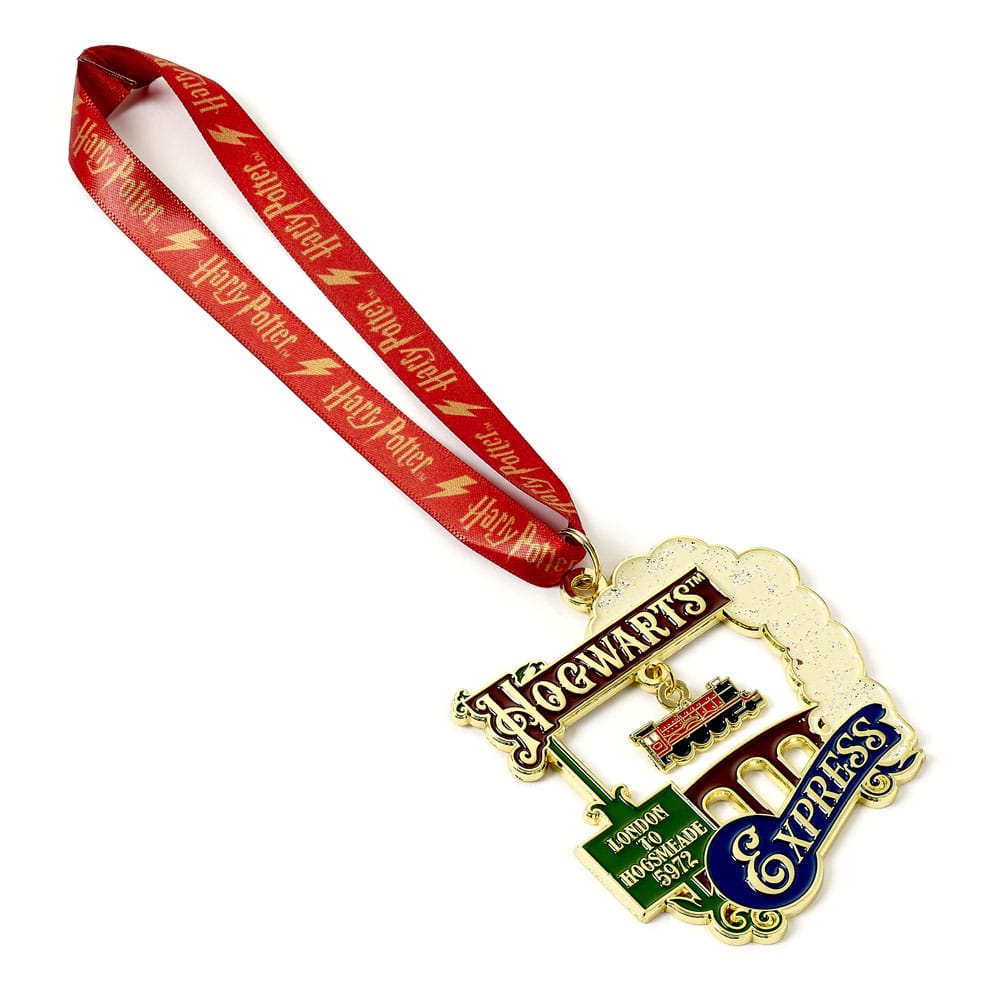 Harry Potter Christbaumschmuck Hogwarts Express (Goldfarben) Image 1
