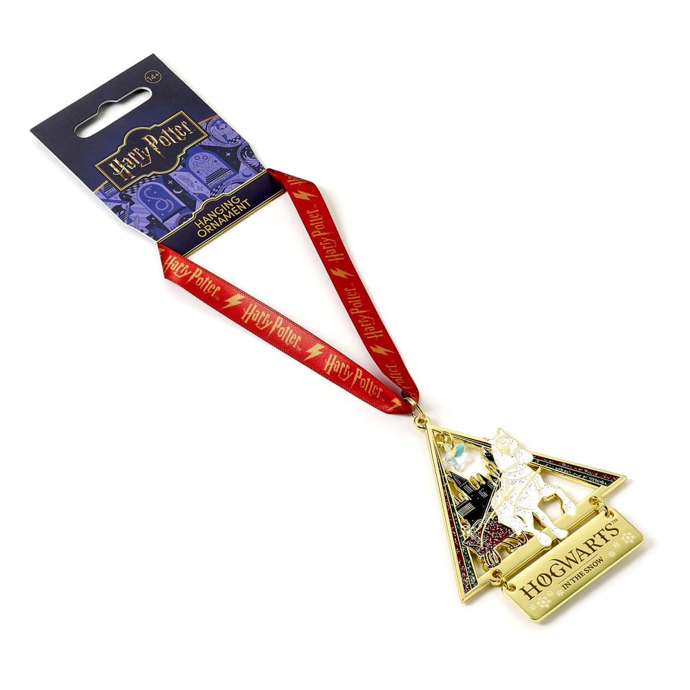 Harry Potter Christbaumschmuck Hogwarts in the Snow (Goldfarben) Image 2