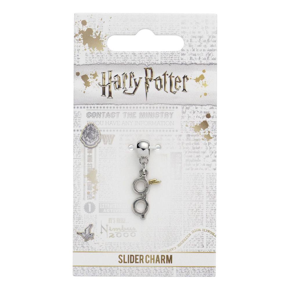 Harry Potter Anhänger Blitz mit Brille (versilbert) Image 2
