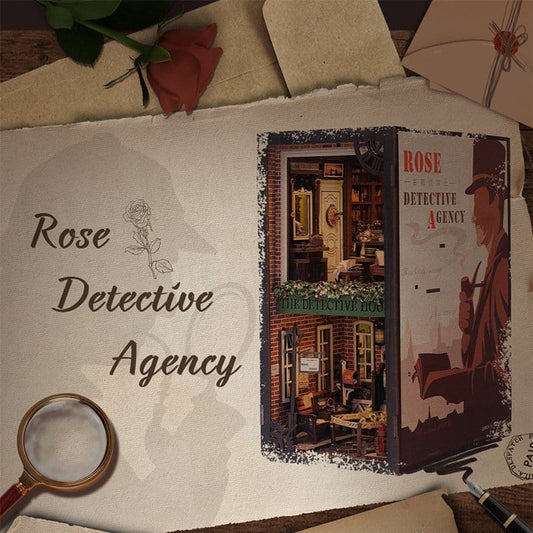 Book Nook Rose Detective Agency 23 x 11 cm Image 2