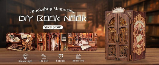 Book Nook Bookshop Memories 17 x 10 cm Image 2