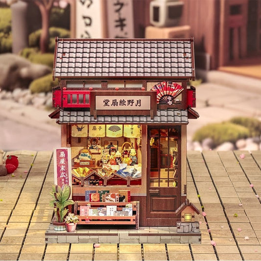 Miniature House Model Kit Tsukino Eogi-dou 19 x 14 cm Image 2