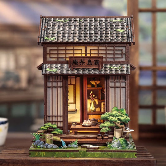 Miniature House Model Kit Kirishima Cha-an 19 x 14 cm Image 2