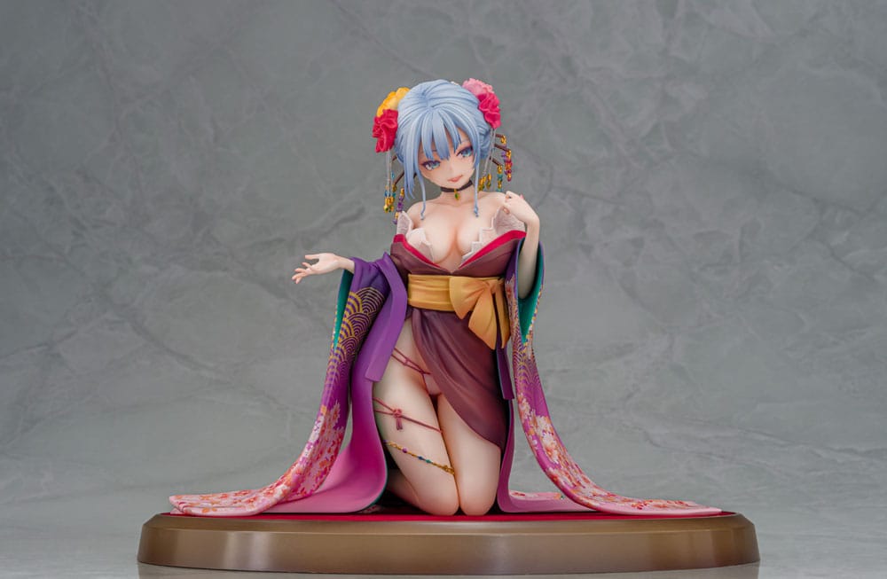 Original Character Statue 1/7 Shujuu Ecstasy Shion Oiran Ver. (Wholesome Ver.) 15 cm Image 8