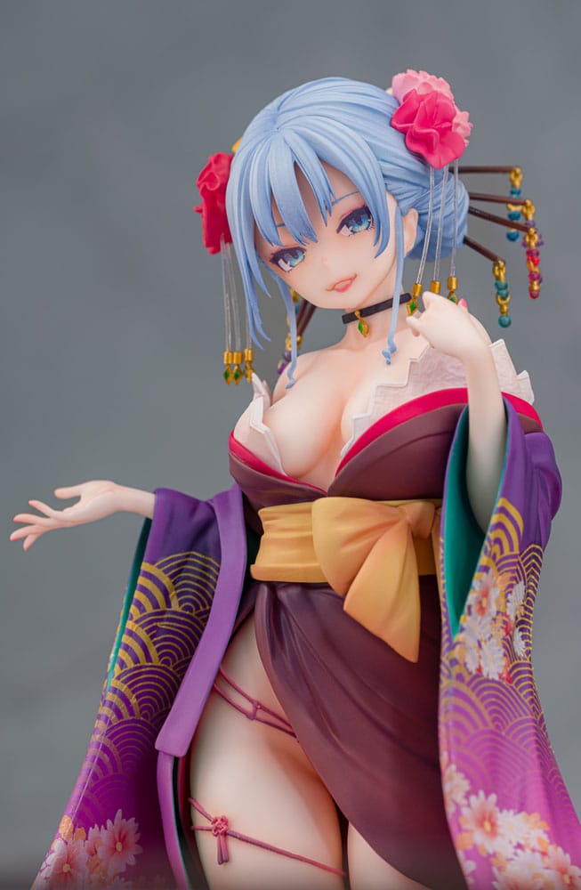 Original Character Statue 1/7 Shujuu Ecstasy Shion Oiran Ver. (Wholesome Ver.) 15 cm Image 9