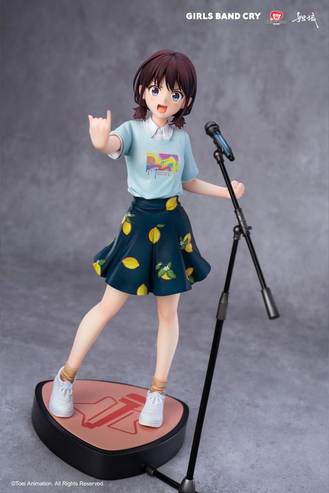 Girls Band Cry Natsu wo Mankitsu shite Sakebe Series No. 1 PVC Statue 1/7 Nina Iseri 24 cm Image 5