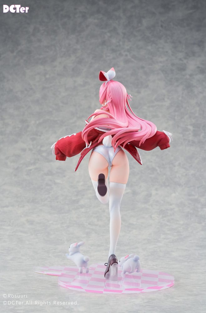 Rosuuri Original Character PVC Statue 1/7 White Rabbit Rosu Swimsuit Ver. 25 cm Image 6