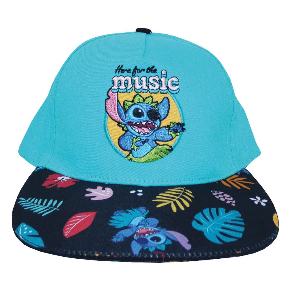 Lilo & Stitch Baseball Cap Here For The Music Image 2