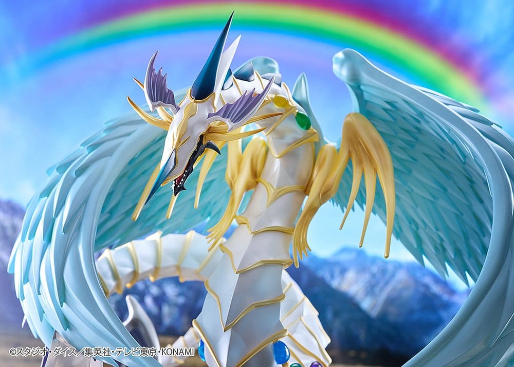 Yu-Gi-Oh! GX PVC Figur Rainbow Dragon 28 cm Image 11