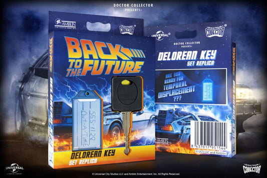 Zurück in die Zukunft Replik 1/1 DeLorean Autoschlüssel Image 2