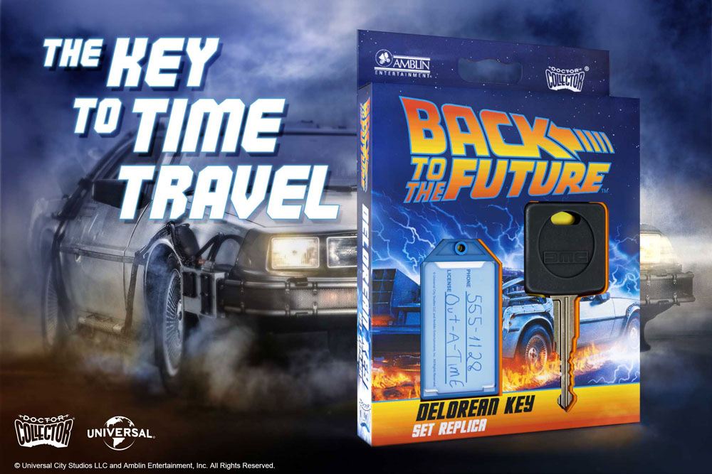 Zurück in die Zukunft Replik 1/1 DeLorean Autoschlüssel Image 4