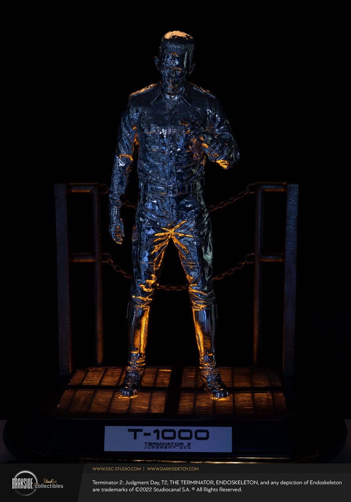 Terminator 2 Judgement Day Premium Statue 1/3 T-1000 Liquid Metal 30th Anniversary Edition 70 cm Image 14
