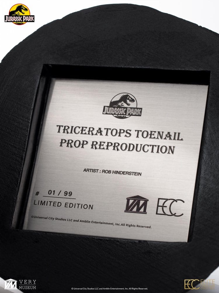 Jurassic Park 1/1 Replik Triceratops Toenail 16 cm Image 11