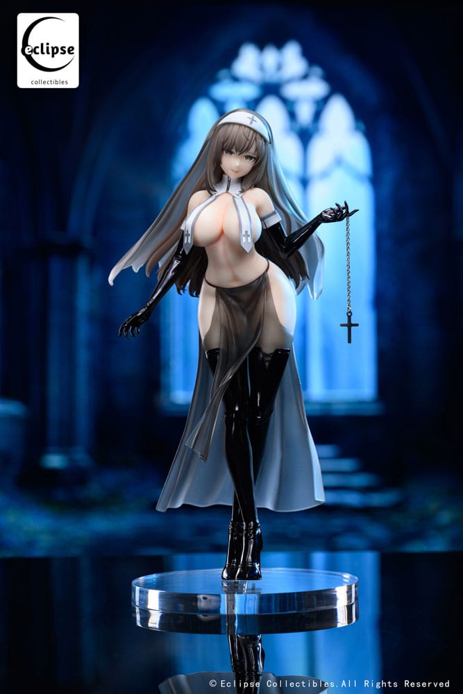Original Character PVC Statue 1/7 Virtuous Nun Grace 24 cm Image 1