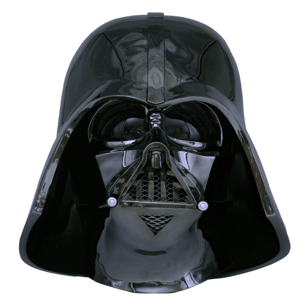 Star Wars Episode IV Replik 1/1 Black Chrome Darth Vader Helm Image