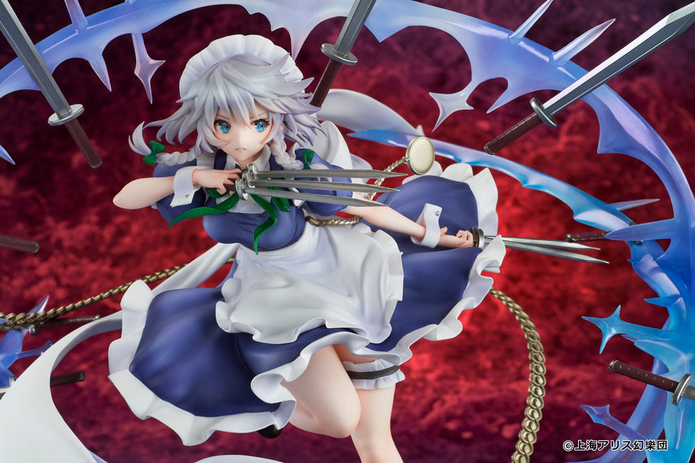 Touhou Project PVC Statue 1/7 Izayoi Sakuya illustration by TEDDY 32 cm Image 3