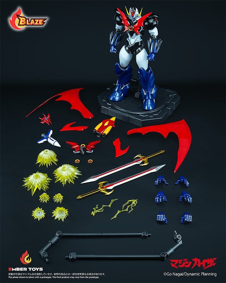 Mazinger BLAZE Series Diecast Actionfigur Mazinkaiser (Original Version) 26 cm Image 13