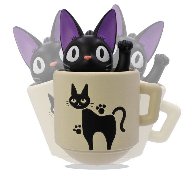 Kikis kleiner Lieferservice Figur mit rundem Boden Kiki with her mug 6 cm Image
