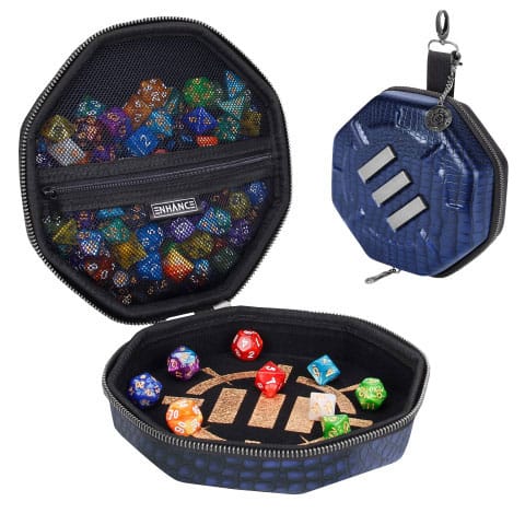 Enhance Tabletop Collector's Edition Würfeltasche Blue Image 1