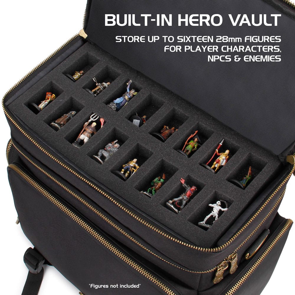 Enhance Tabletop Series Adventurer's Travel Bag Black Image 6