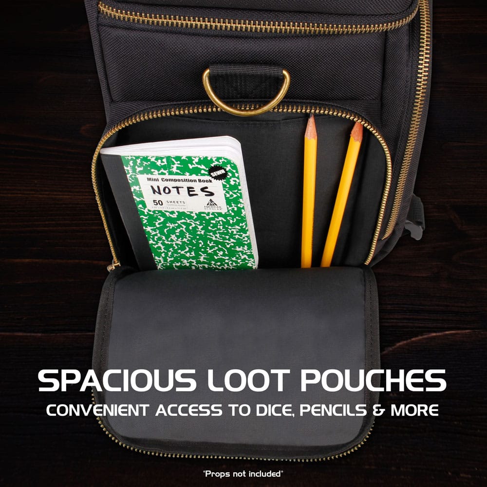Enhance Tabletop Series Adventurer's Travel Bag Black Image 8