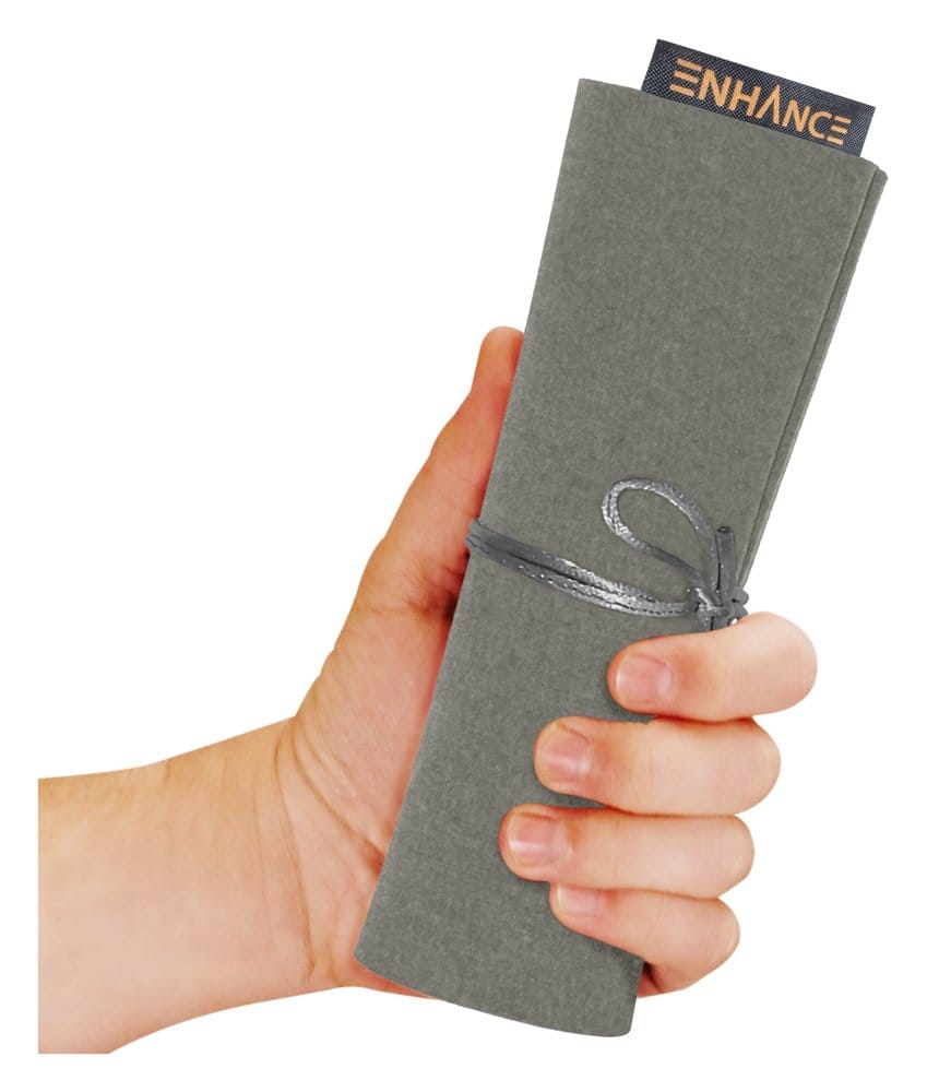 Enhance Tabletop-Zubehör Roll on a Scroll Würfel und Würfelmatte Silber Image 4
