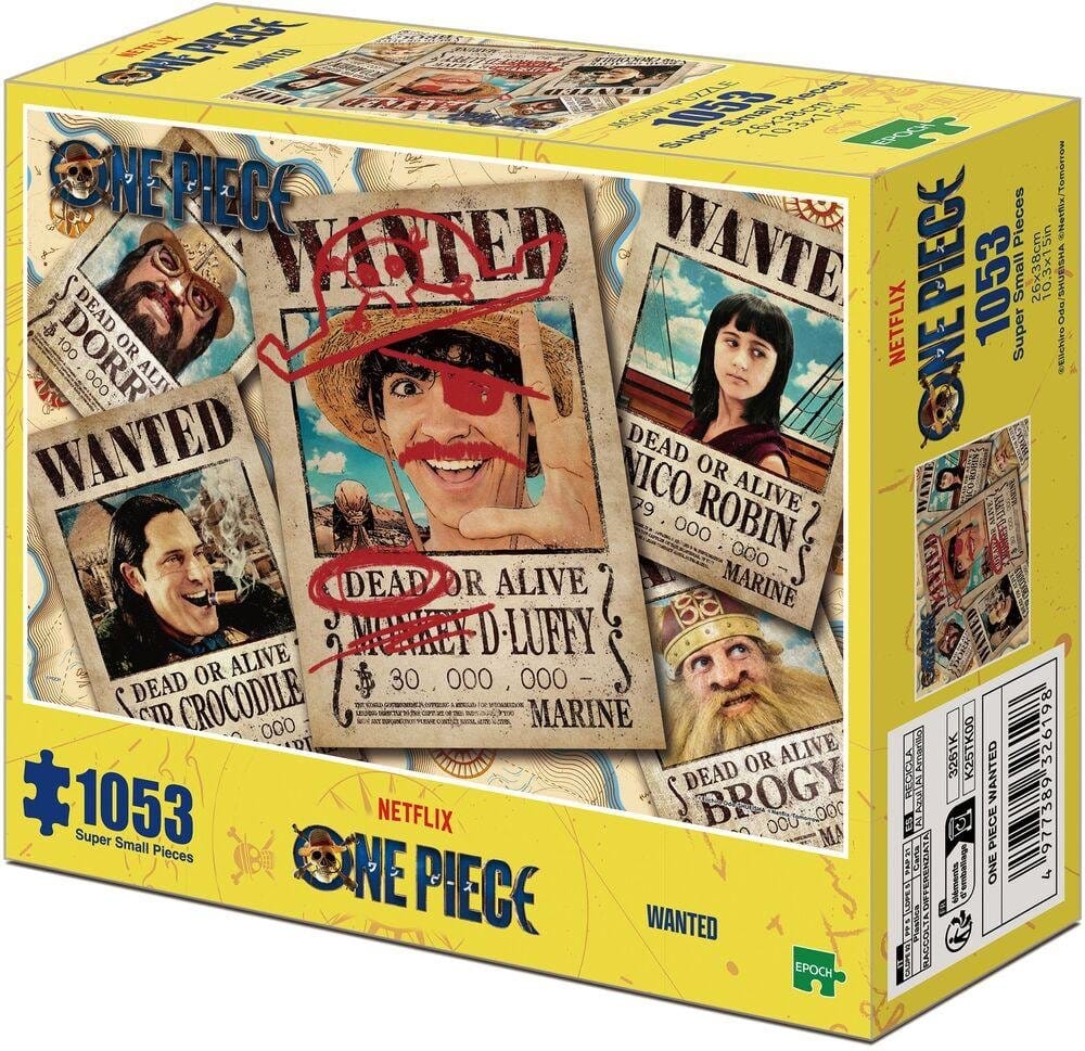 One Piece Puzzle 1000 Teile Wanted Image 2