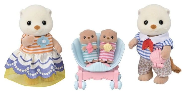 Sylvanian Families: Seeotter Familie Set Image 3