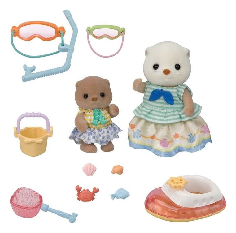 Sylvanian Families Seeotter Snorkel Spielset Image 3
