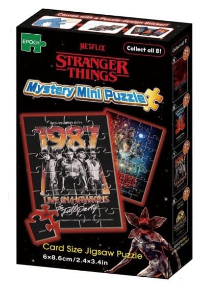Stranger Things Mystery Mini-Puzzle Display (8) Image