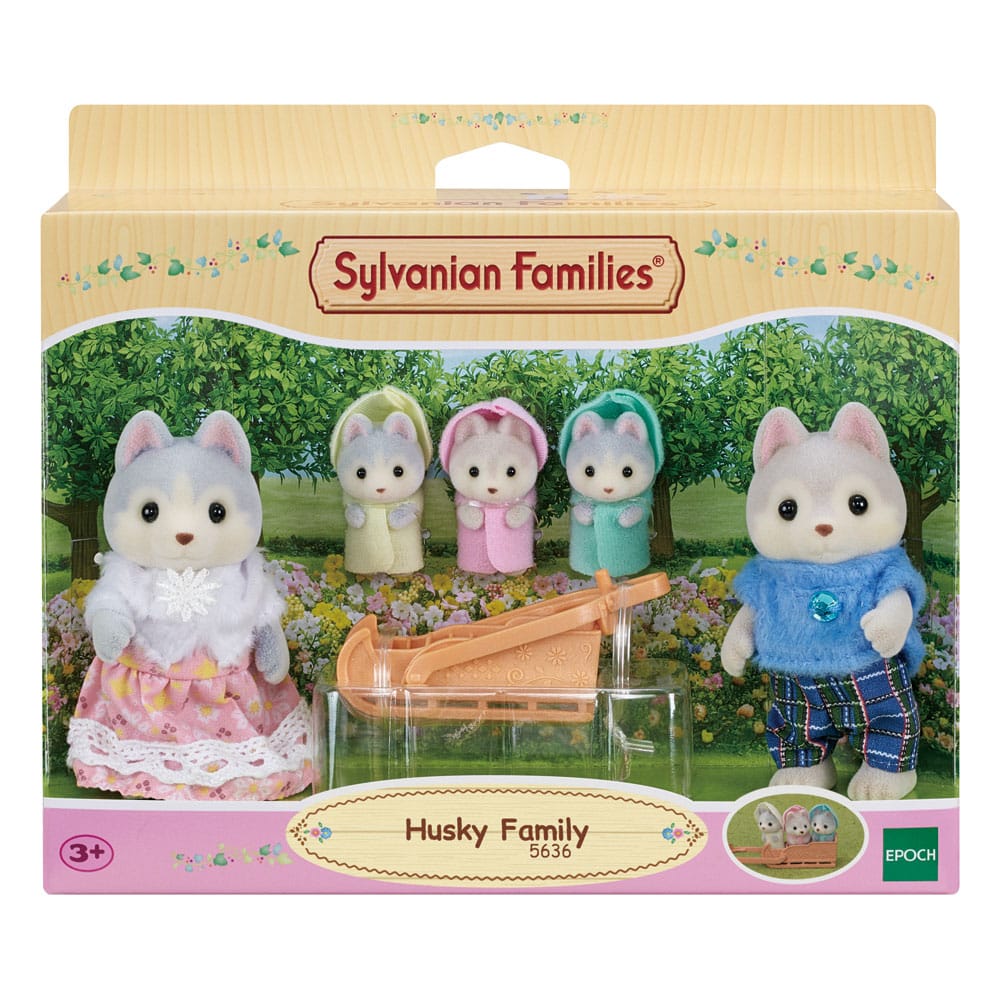 Sylvanian Families: Familie Husky Figur 8 cm Image