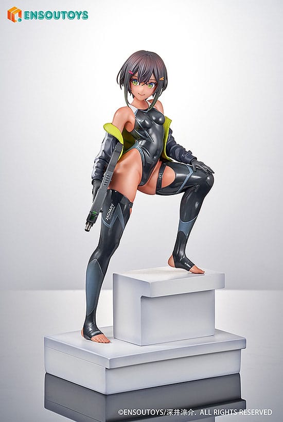 Arms Note Statue 1/7 Swim Team Bucho-chan 22 cm Image 9