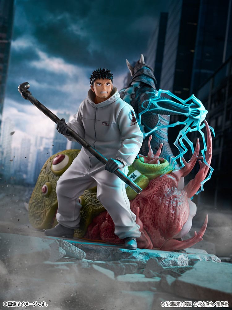 Kaiju No.8 SHIBUYA SCRAMBLE FIGURE PVC Statue 1/7 Kaiju No.8 & Kafka Hibino 29 cm Image 12