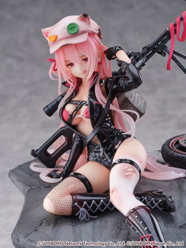 Girls' Frontline SHIBUYA SCRAMBLE FIGURE PVC Statue 1/7 UKM-2000 Gale Lightning -Wounded Ver.- 20 cm Image 6