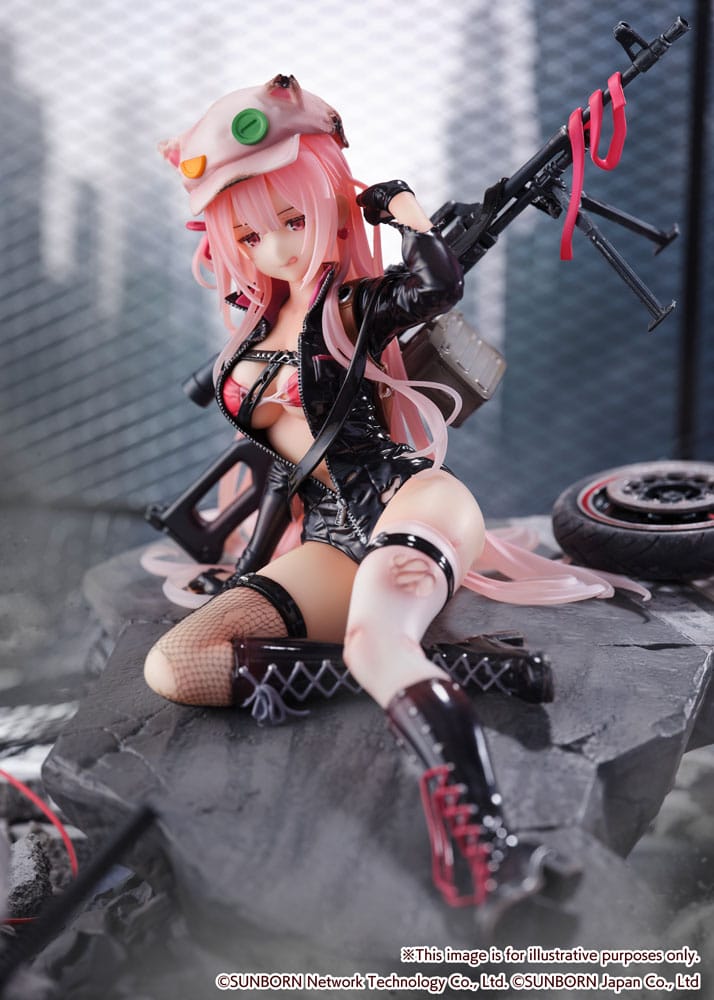 Girls' Frontline SHIBUYA SCRAMBLE FIGURE PVC Statue 1/7 UKM-2000 Gale Lightning -Wounded Ver.- 20 cm Image 17