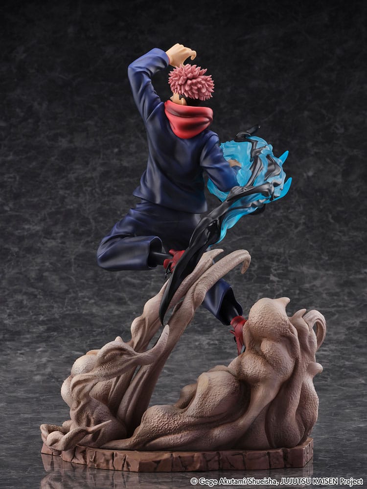 Jujutsu Kaisen SHIBUYA SCRAMBLE FIGURE PVC Statue 1/7 Yuji Itadori 31 cm Image 7
