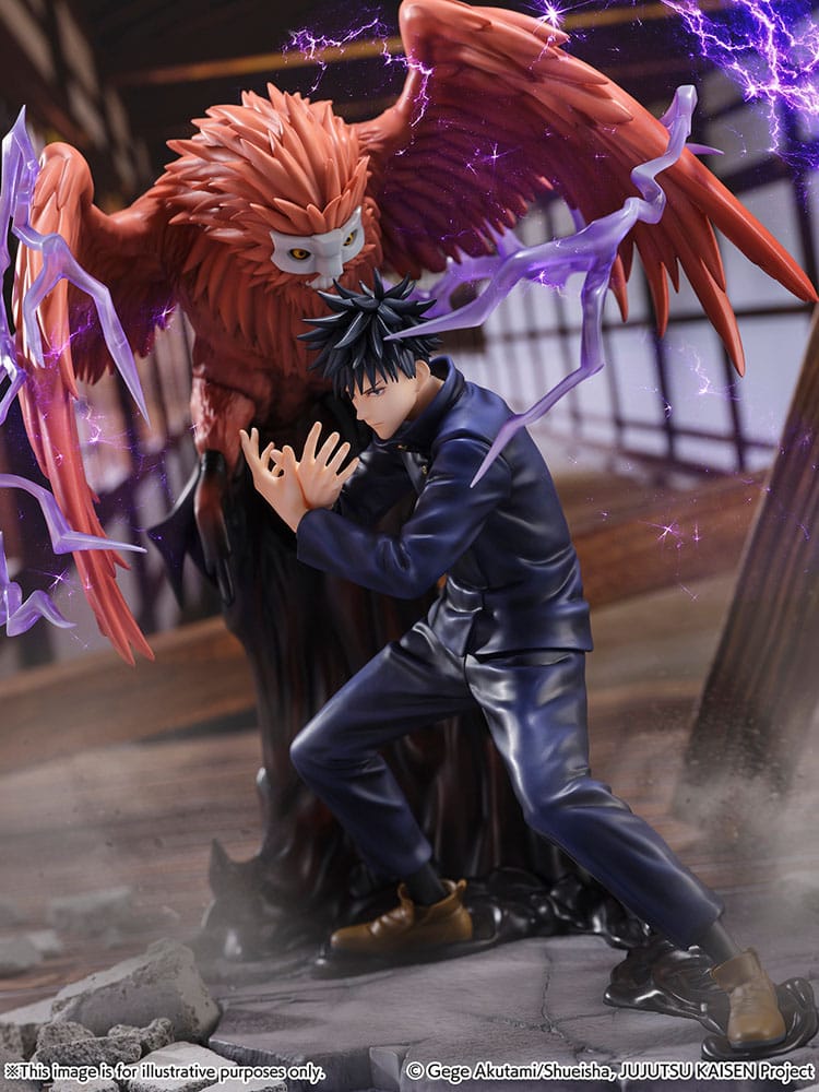 Jujutsu Kaisen SHIBUYA SCRAMBLE FIGURE PVC Statue 1/7 Megumi Fushiguro 28 cm Image 10