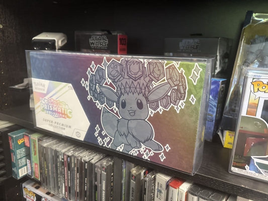 PET Gehäuse 2er-Pack für Pokémon Prismatic Evolutions Super Collection Box 38 x 18 cm Image 2