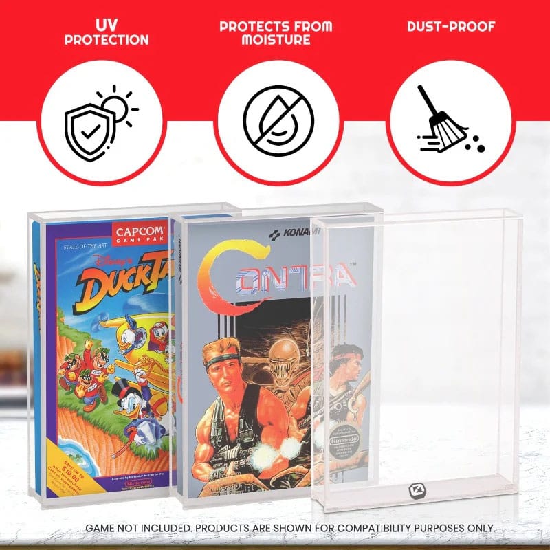 Acrylgehäuse 2er-Pack für NES Spiele Image 4