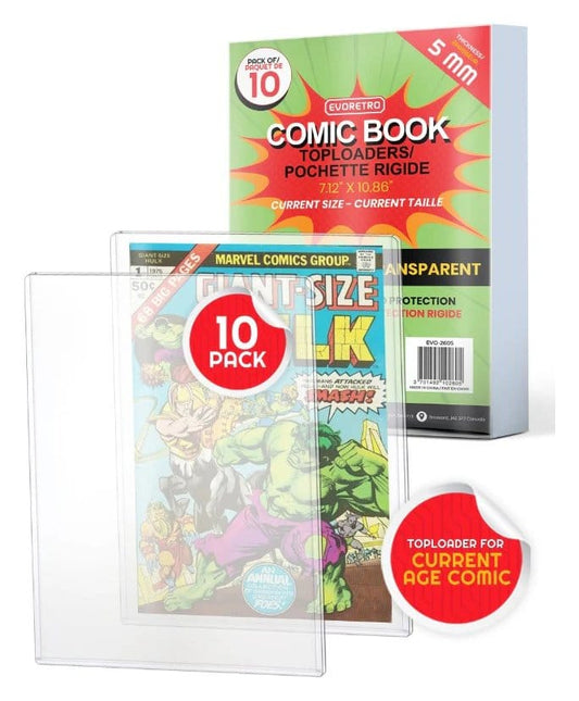Evoretro Toploader für Comics 10er-Pack Current Image 2