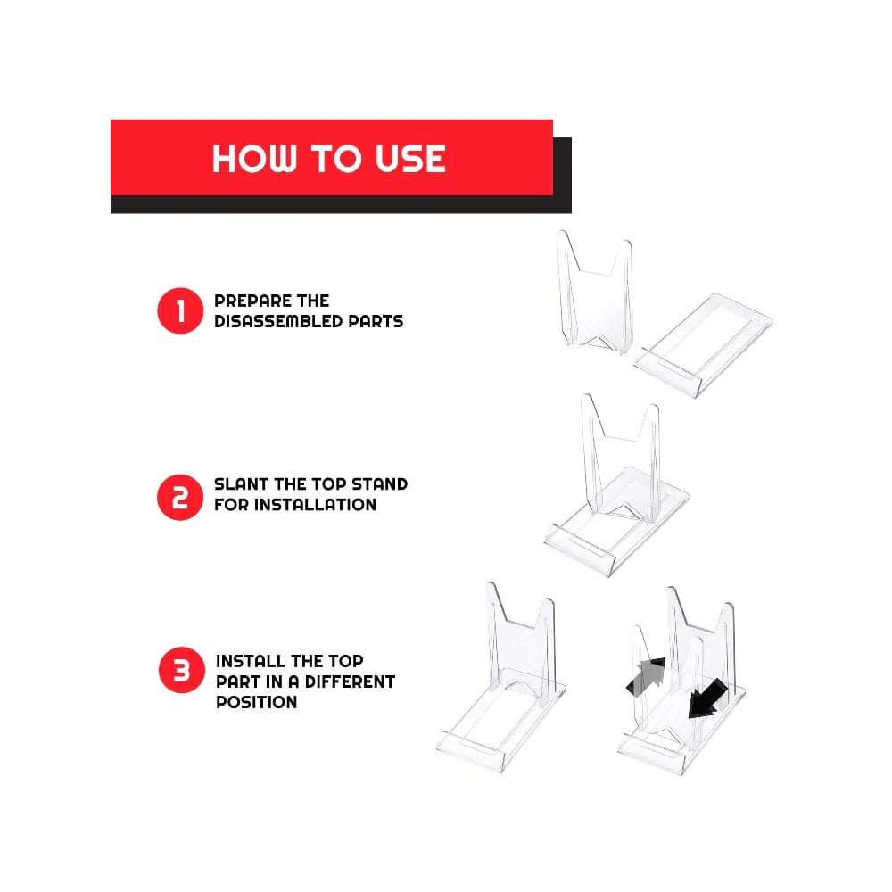 Display Stand 6er-Pack Verstellbar Image 9