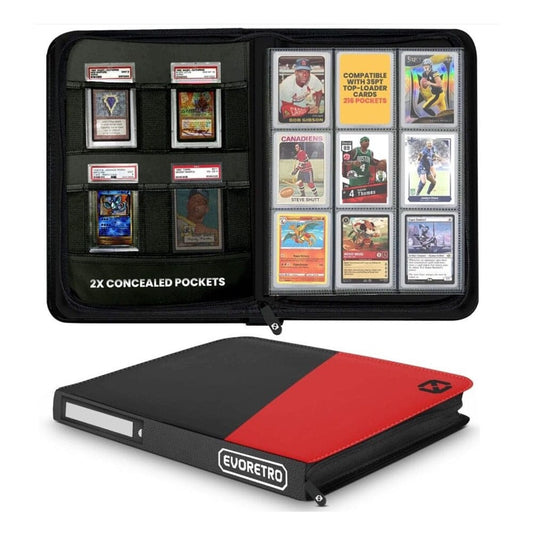 Evoretro Shield+ Topload Album 216 Karten Black/Red Image 2