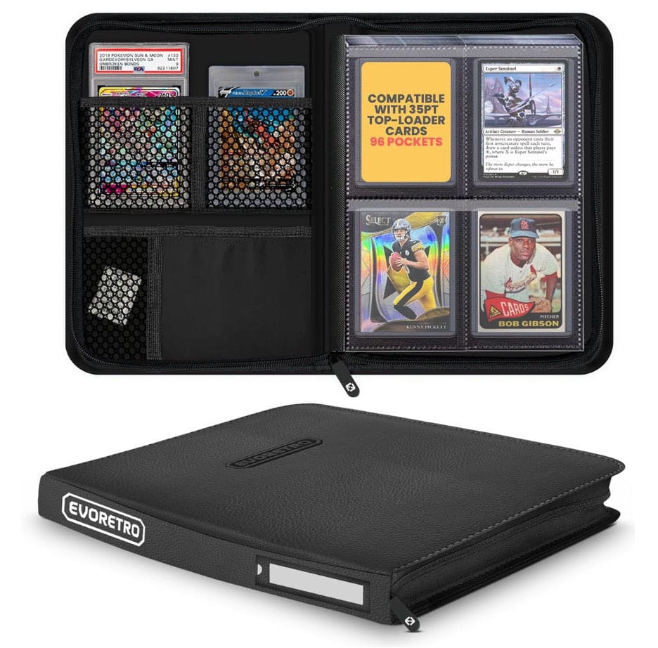 Evoretro Shield+ Topload Album Compact 96 Karten Black Image 2
