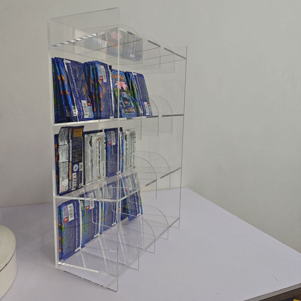 Acryl Verkaufsdisplay / Thekendisplay für Trading Card Booster Packs Image 3