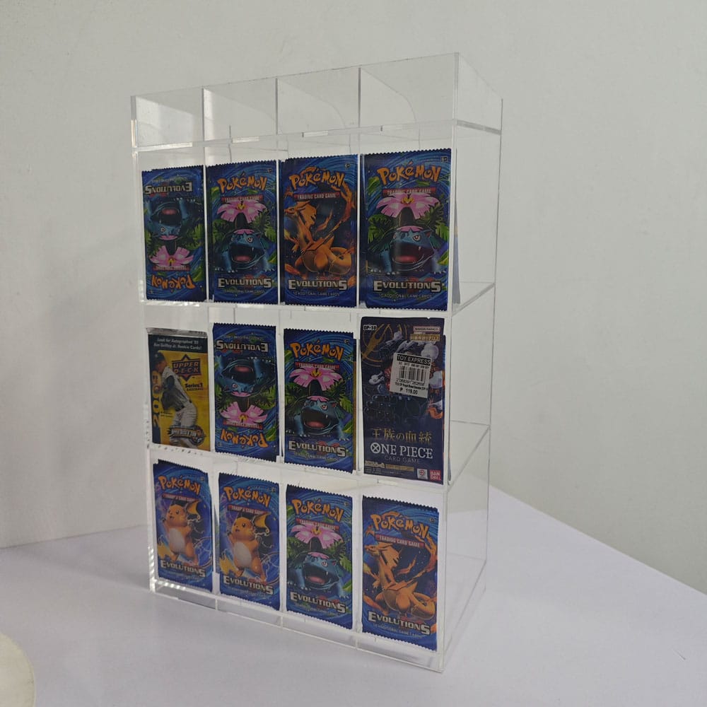 Acryl Verkaufsdisplay / Thekendisplay für Trading Card Booster Packs Image 7