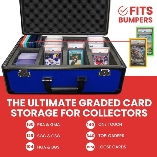 Evoretro Trading Card Aufbewahrungsbox für 120 Karten XL Blau Image 2