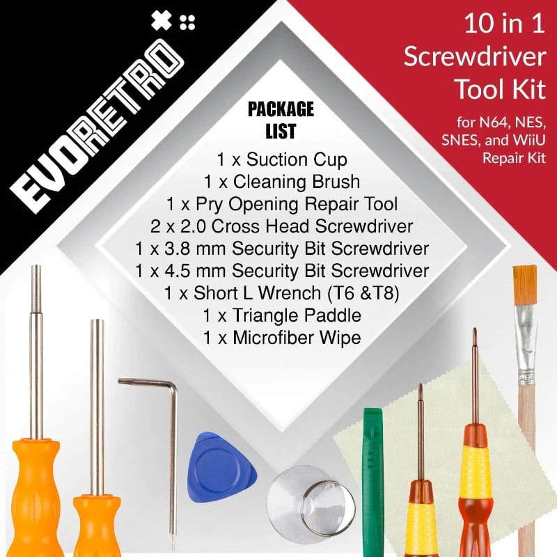 Spielekonsolen Werkzeugset 14er-Pack Screwdriver Image 3