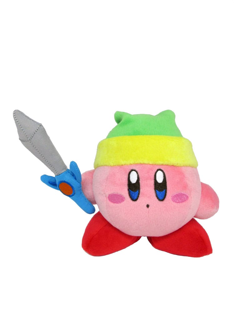 Kirby Plüschfigur Kirby mit Schwert 12 cm Image